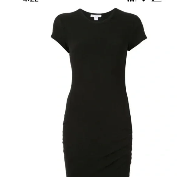 James Perse | Dresses | James Persefitted Crewneck Tshirt Dress | Poshmark